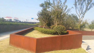 峰峰矿耐候钢挡土墙